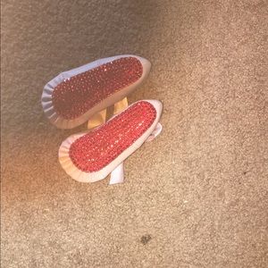 Infant Girl Red Bottoms Size 3c